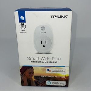 New TP-Link HS110 Smart Wi-Fi Plug w/Energy Monitoring-Works With Alexa